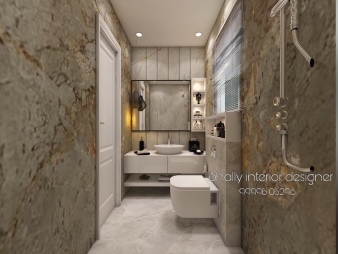Bathroom Interior Design in J J Colony